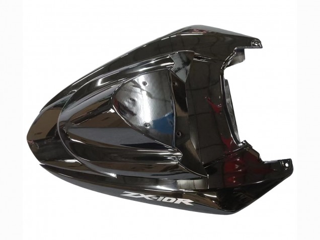 2004-2005 Kawasaki ZX10R Motorcycle Fairings - Glossy Black Ninja