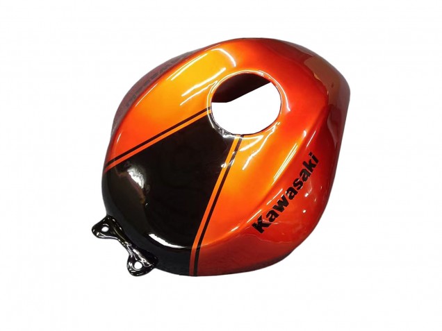 2004-2005 Kawasaki ZX10R Motorcycle Fairings - Burnt Orange Black Monster Elf