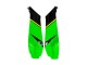 2016-2020 Kawasaki ZX10R Motorcycle Fairings - Green Yellow Red Black Elf Monster