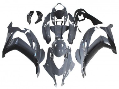 2021-2025 Kawasaki ZX10R Motorcycle Fairings - Grey Black