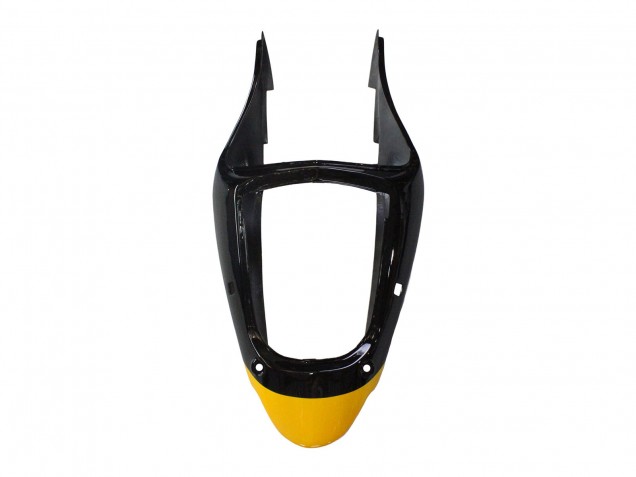 1998-1999 Kawasaki ZX6R Motorcycle Fairings - Yellow Black Monster Elf Bridgestone