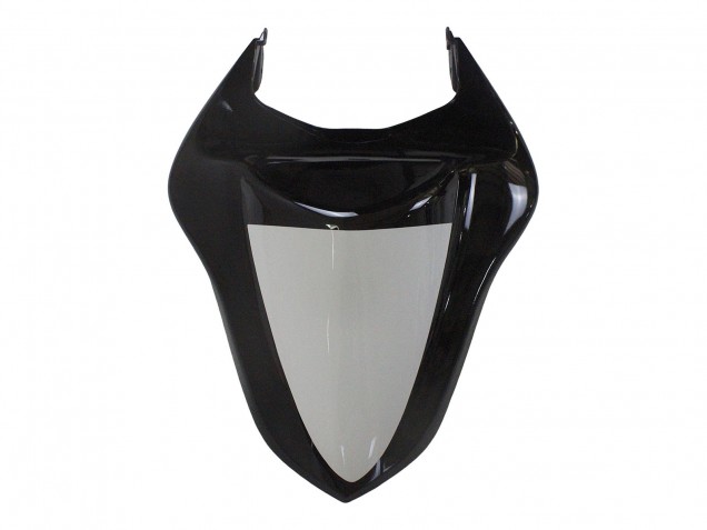 2007-2008 Kawasaki ZX6R Motorcycle Fairing - White Black