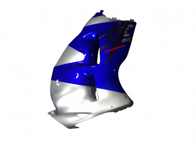 1996-2007 Suzuki GSXR 1300 Hayabusa Motorcycle Fairings - Blue Silver Hayabusa