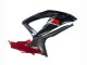2008-2010 Suzuki GSXR 600 / GSXR 750 Motorcycle Fairing - Red Glossy Black
