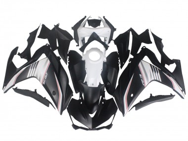 2015-2018 Yamaha YZF R3/R25 Motorcycle Fairing - White Red Matte Black