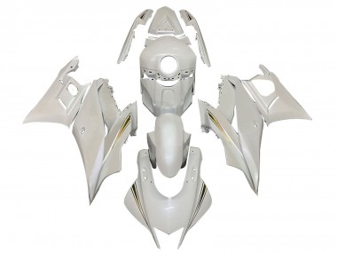 2019-2021 Yamaha YZF R3/R25 Motorcycle Fairings - White Gold