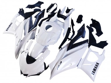 2022-2024 Yamaha YZF R3/R25 Motorcycle Fairings - White