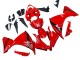 2012-2014 Yamaha YZF 1000 R1 Motorcycle Fairing - Red Glossy Black