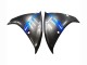 2012-2014 Yamaha YZF 1000 R1 Motorcycle Fairings - Blue Glossy Black