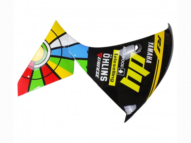 2012-2014 Yamaha YZF 1000 R1 Motorcycle Fairings - Glossy Black Yellow Green Blue Red Color Wheel
