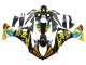 2012-2014 Yamaha YZF 1000 R1 Motorcycle Fairings - Glossy Black Yellow Green Blue Red Color Wheel