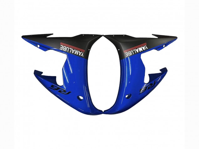 2005 Yamaha YZF 600 R6 Motorcycle Fairings - Blue White Black Yamalube