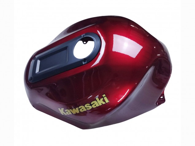 2000-2001 Kawasaki ZX12R Motorcycle Fairings - Red Gold