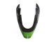 2002-2006 Kawasaki ZX12R Motorcycle Fairing - Green Glossy Black Elf Touch4 Monster