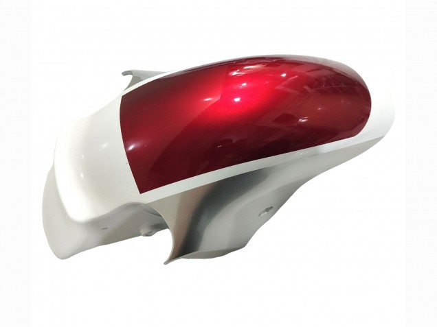 2002-2006 Kawasaki ZX12R Motorcycle Fairings - White Red Black