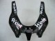 2000-2001 Kawasaki ZX9R Motorcycle Fairings - Glossy Black White West