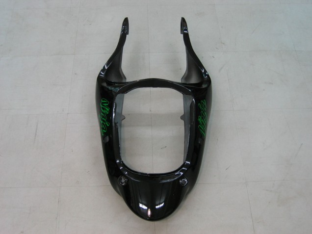2000-2001 Kawasaki ZX9R Motorcycle Fairings - Green Silver Black