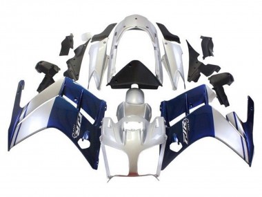 2013-2015 Yamaha FJR1300 Motorcycle Fairings - Dark Blue Silver