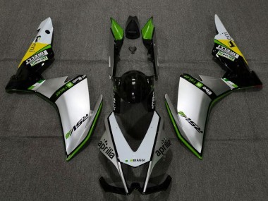 2009-2015 Aprilia RSV4 1000 Motorcycle Fairings - Silver Black Green Yellow