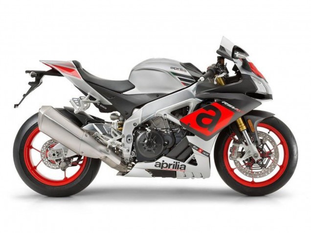 2009-2015 Aprilia RSV4 1000 Motorcycle Fairings - Silver Red Black