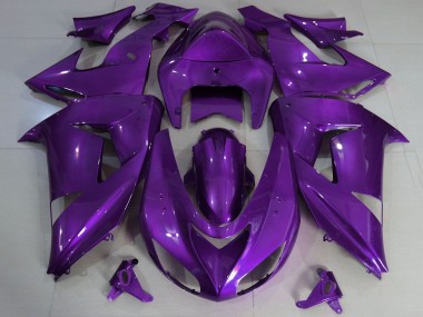 2006-2007 Kawasaki ZX10R Motorcycle Fairing - Purple