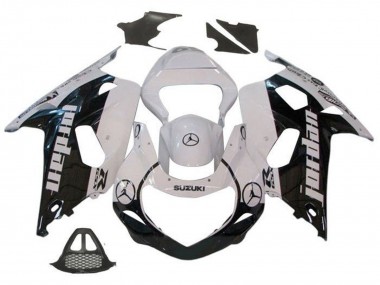 2000-2002 Suzuki GSXR1000 Motorcycle Fairings - White Black Jordan