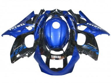 1996-2007 Yamaha YZF600R Thundercat Motorcycle Fairings - Blue Black White