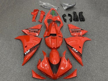 2012-2014 Yamaha YZF 1000 R1 Motorcycle Fairings - Red Black