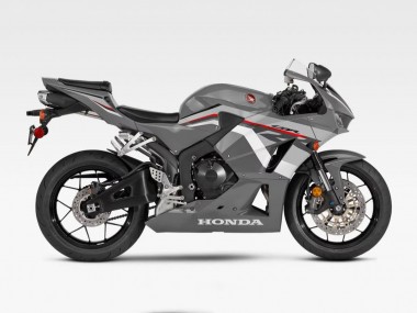 2009-2012 Honda CBR600RR F5 Motorcycle Fairings - Grey White Red