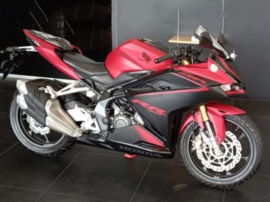 2017-2022 Honda CBR250RR Motorcycle Fairing Kits - Red Matte Black