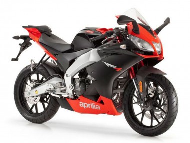 2012-2018 Aprilia RS4 50 125 Motorcycle Fairings - Red Matte Black