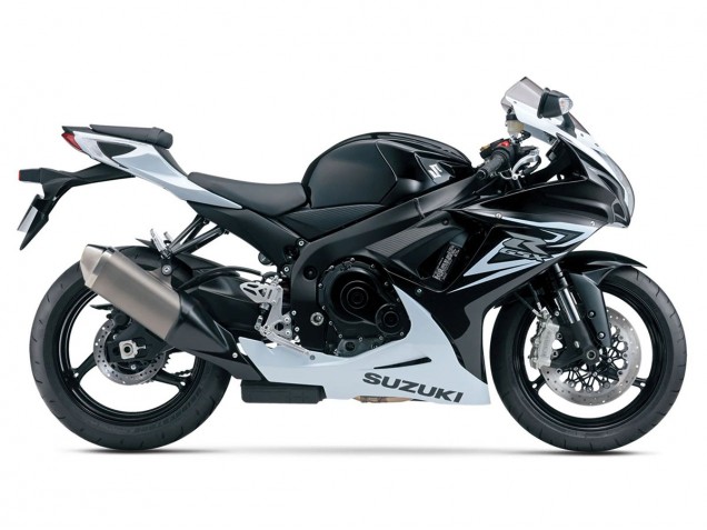 2011-2024 Suzuki GSXR 600/750 Motorcycle Fairings - White