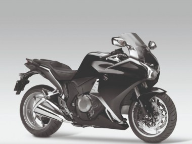 2010-2014 Honda VFR 1200 Motorcycle Fairings - Glossy Black