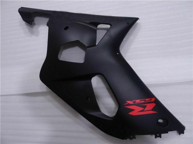 Black 01-03 Suzuki GSXR 600/750 Motorcycle Fairing Kits