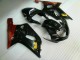 Black 01-03 Suzuki GSXR 600/750 Motorcycle Fairing Black 01-03 Suzuki GSXR 600/750 Motorcycle Fairing