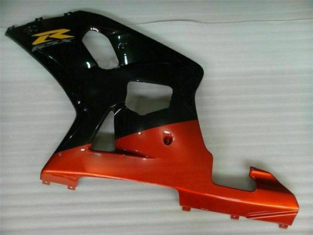 Black 01-03 Suzuki GSXR 600/750 Motorcycle Fairing Black 01-03 Suzuki GSXR 600/750 Motorcycle Fairing