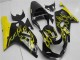 Black 01-03 Suzuki GSXR 600/750 Motorcycle Fairings Black 01-03 Suzuki GSXR 600/750 Motorcycle Fairings
