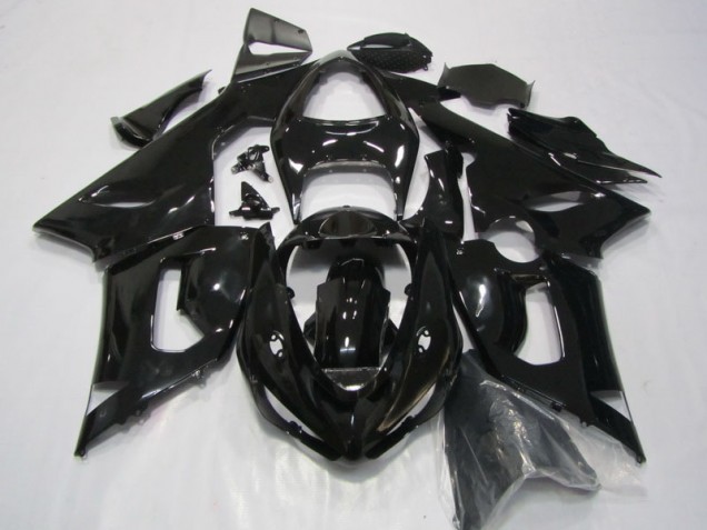 Black 05-06 Kawasaki ZX6R Motorcycle Bodywork Black 05-06 Kawasaki ZX6R Motorcycle Bodywork