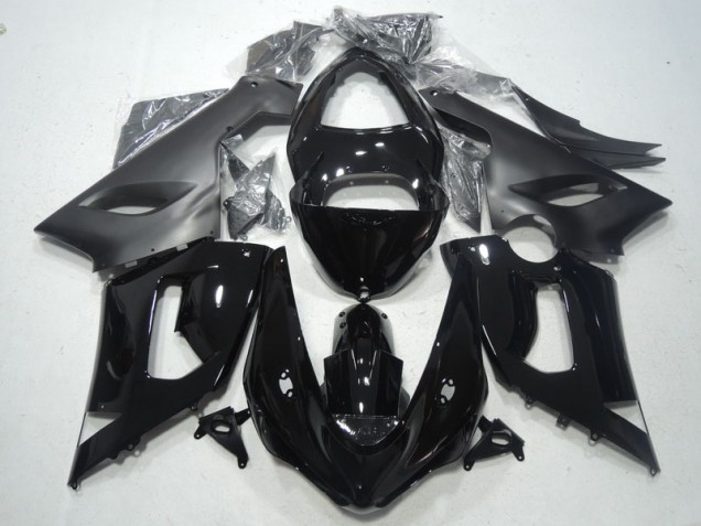 Black 05-06 Kawasaki ZX6R Motorcycle Fairing Kits & Plastic Black 05-06 Kawasaki ZX6R Motorcycle Fairing Kits & Plastic