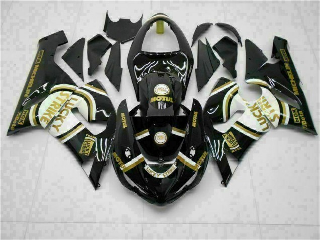 Black 05-06 Kawasaki ZX6R Motorcycle Fairing Black 05-06 Kawasaki ZX6R Motorcycle Fairing