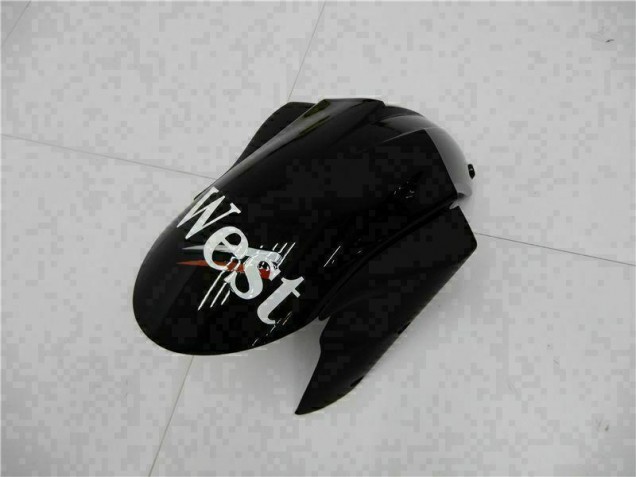 Black 05-06 Kawasaki ZX6R Motorcycle Fairings Black 05-06 Kawasaki ZX6R Motorcycle Fairings