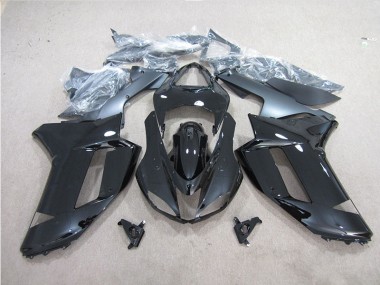 Black 07-08 Kawasaki ZX6R Motorcycle Bodywork