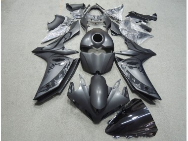 Black 07-08 Yamaha YZF R1 Full Motorcycle Fairing Kits