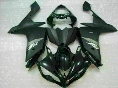 Black 07-08 Yamaha YZF R1 Motorcycle Fairing Kits