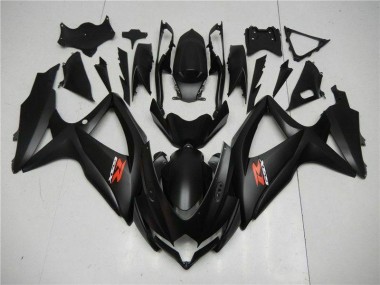 Black 08-10 Suzuki GSXR 600/750 Motorcycle Bodywork