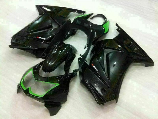 Black 08-12 Kawasaki EX250 Motorcycle Fairing Black 08-12 Kawasaki EX250 Motorcycle Fairing