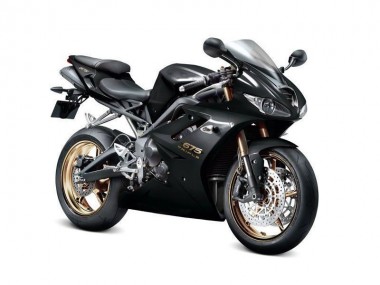 Black 09-12 Triumph Daytona 675 Triple Motorcycle Fairings