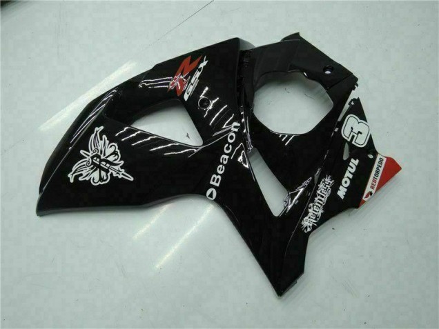 Black 09-16 Suzuki GSXR 1000 Motorcycle Fairing Black 09-16 Suzuki GSXR 1000 Motorcycle Fairing
