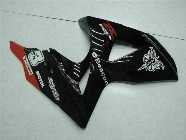 Black 09-16 Suzuki GSXR 1000 Motorcycle Fairing Black 09-16 Suzuki GSXR 1000 Motorcycle Fairing