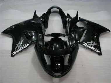 Black 96-07 Honda CBR1100XX Motorcycle Fairings